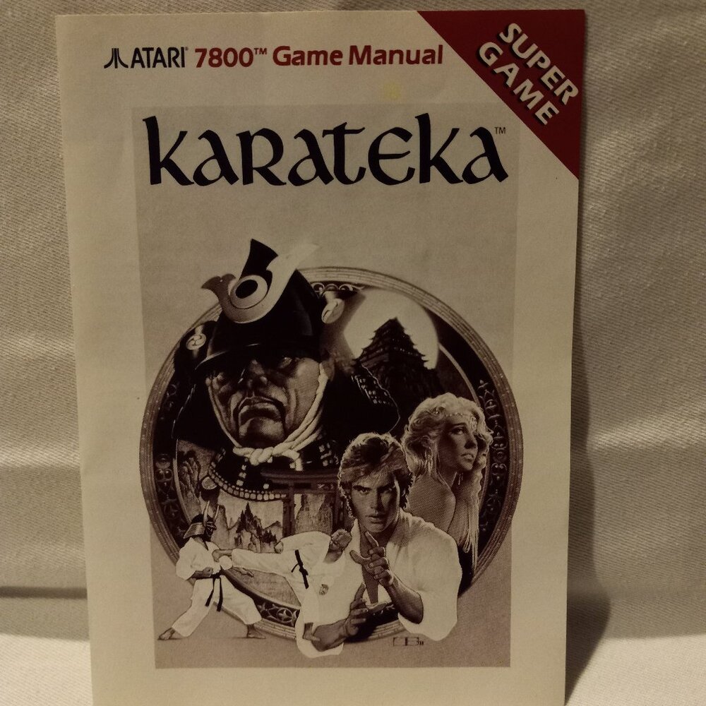 KARATEKA CIB - ATARI 7800 UN-Tested - Picture 5 of 6